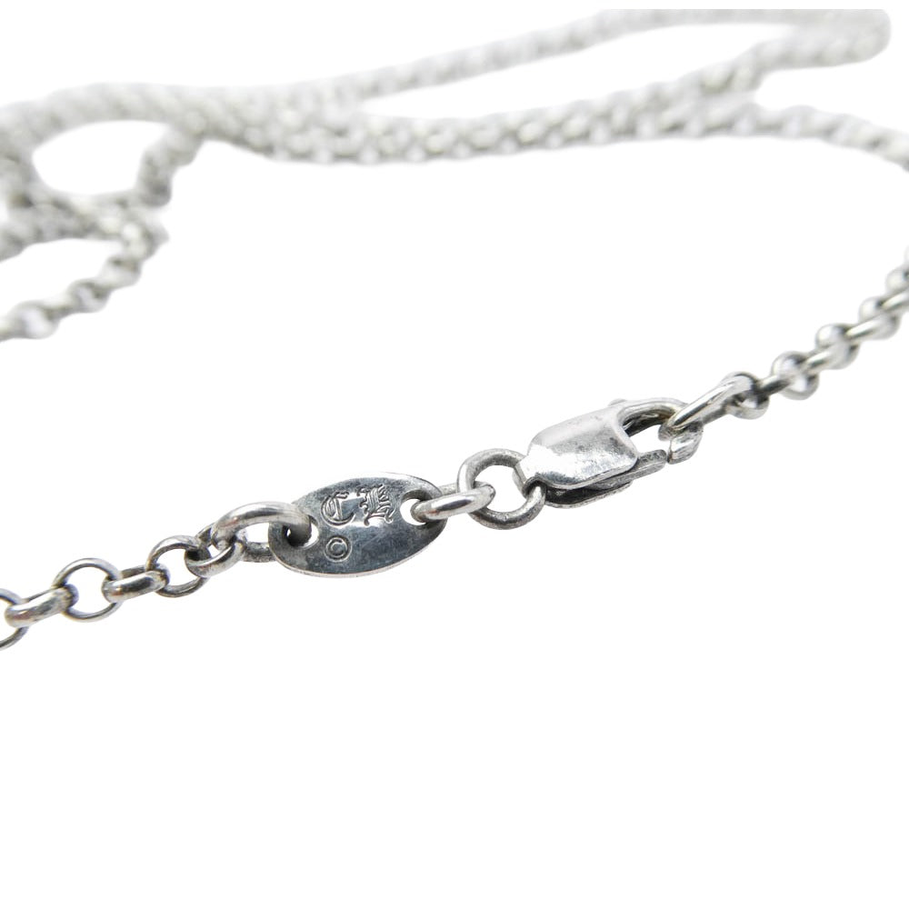 CHROME HEARTS クロムハーツ（原本無） 18inch NECKCHAIN R18 ロールチェーン ネックレス シルバー系【中古】