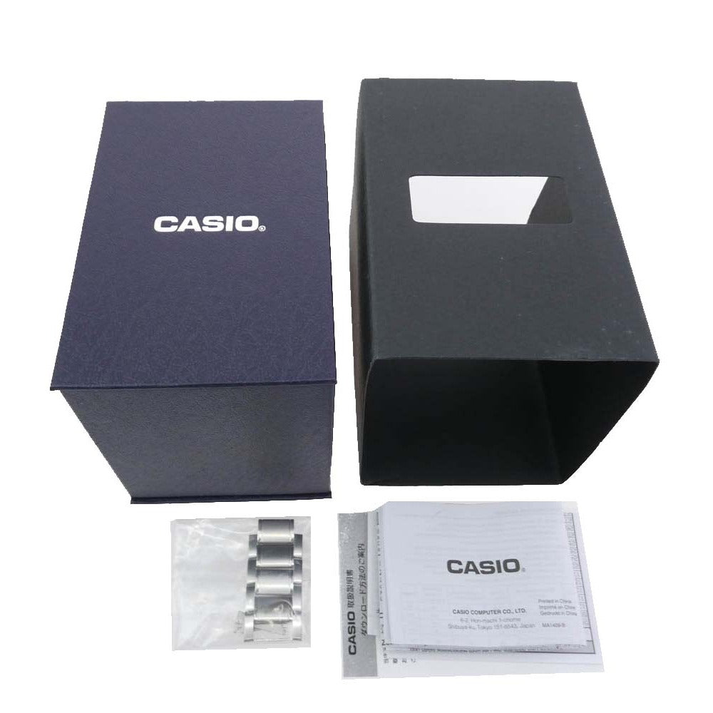CASIO カシオ MDV-106 ダイバーズウォッチ 腕時計 シルバー系【中古】