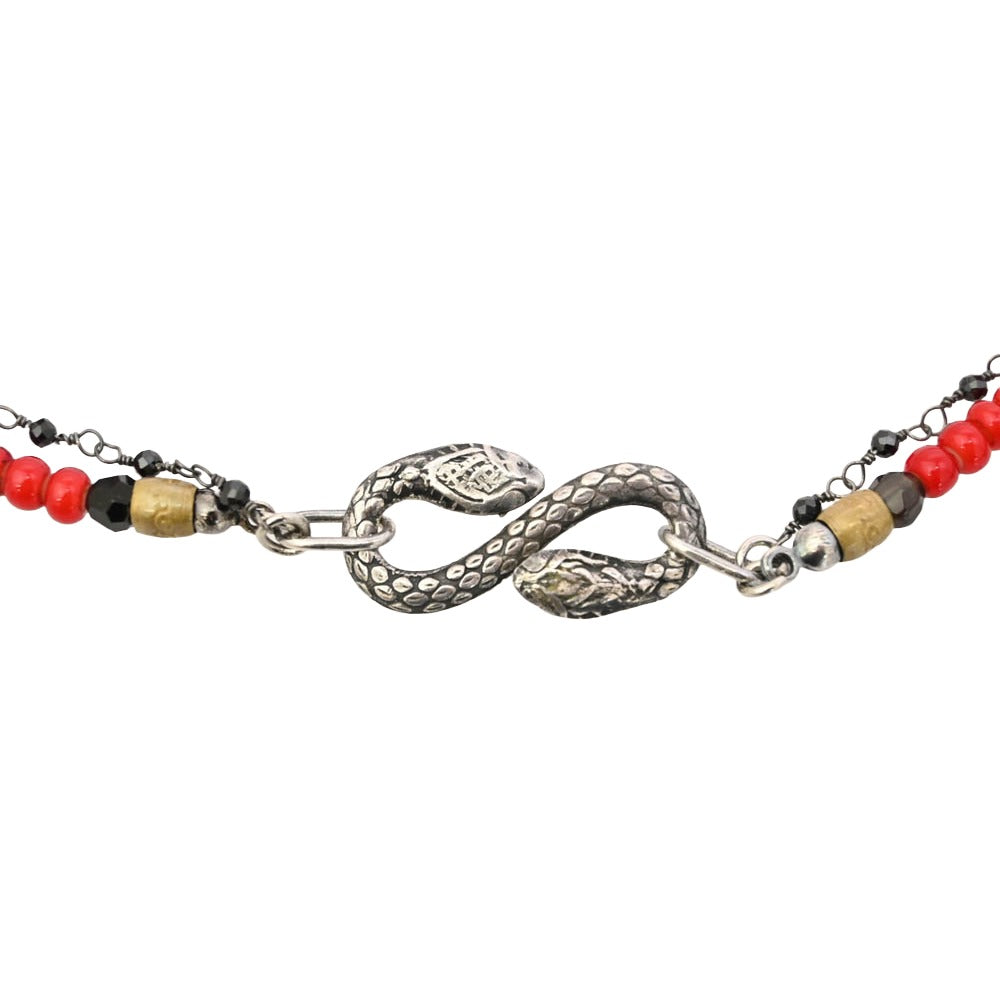 gunda ガンダ JUNK HEAVEN ジャンクヘブン 2017 ネックレス シルバー系 レッド系 ゴールド系【中古】