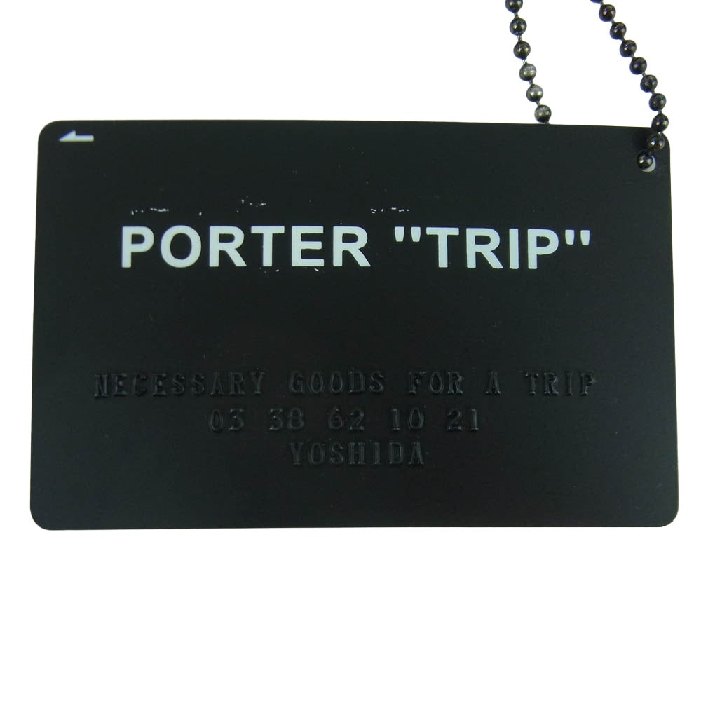 PORTER ポーター TRIP トリップ カメラケース ポーチ 日本製 グレー系【中古】
