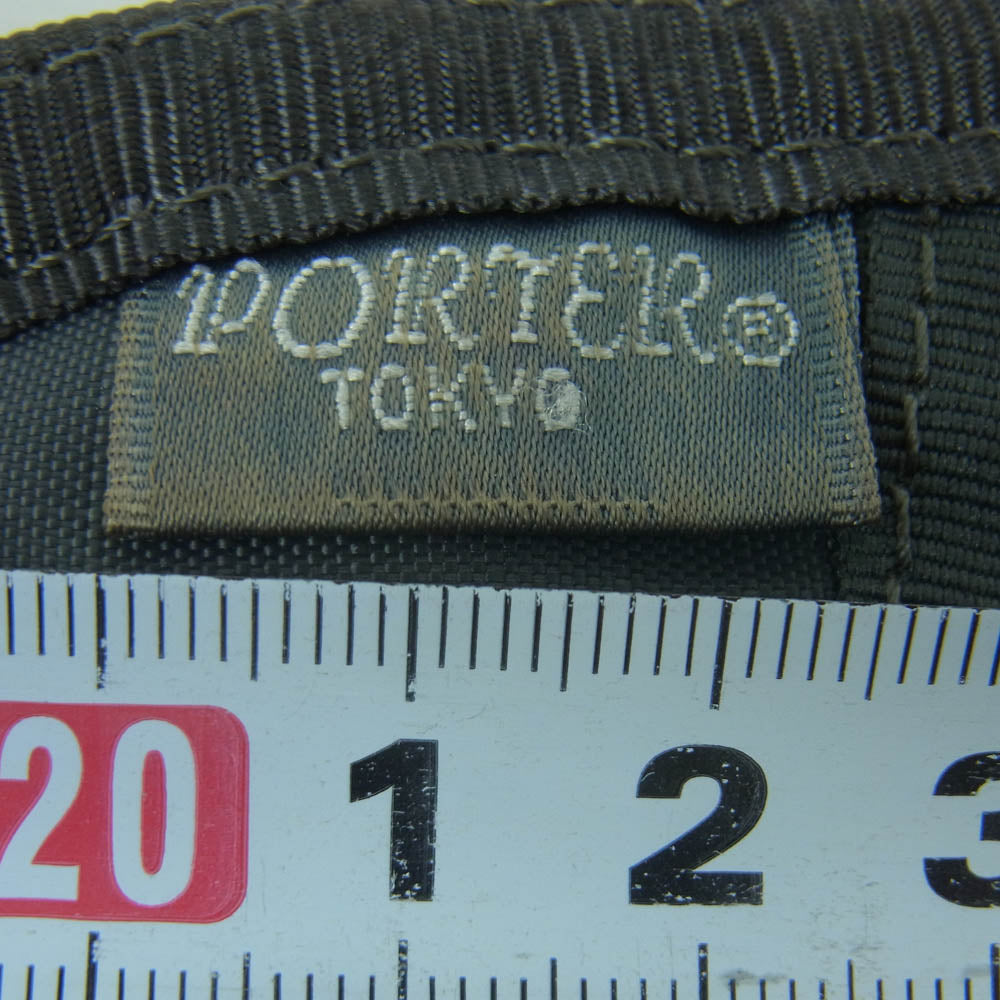 PORTER ポーター TRIP トリップ カメラケース ポーチ 日本製 グレー系【中古】