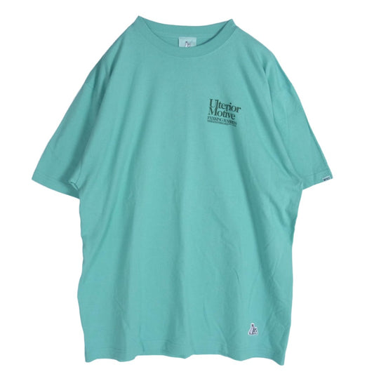 #FR2 エフアールツー FRC3304 Ulterior Motive 半袖 Tシャツ カットソー ライトブルー系 L【極上美品】【中古】