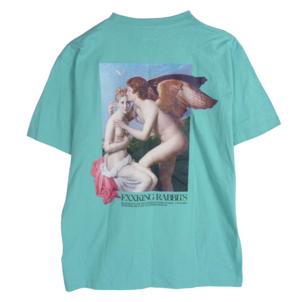 #FR2 エフアールツー FRC3304 Ulterior Motive 半袖 Tシャツ カットソー ライトブルー系 L【極上美品】【中古】