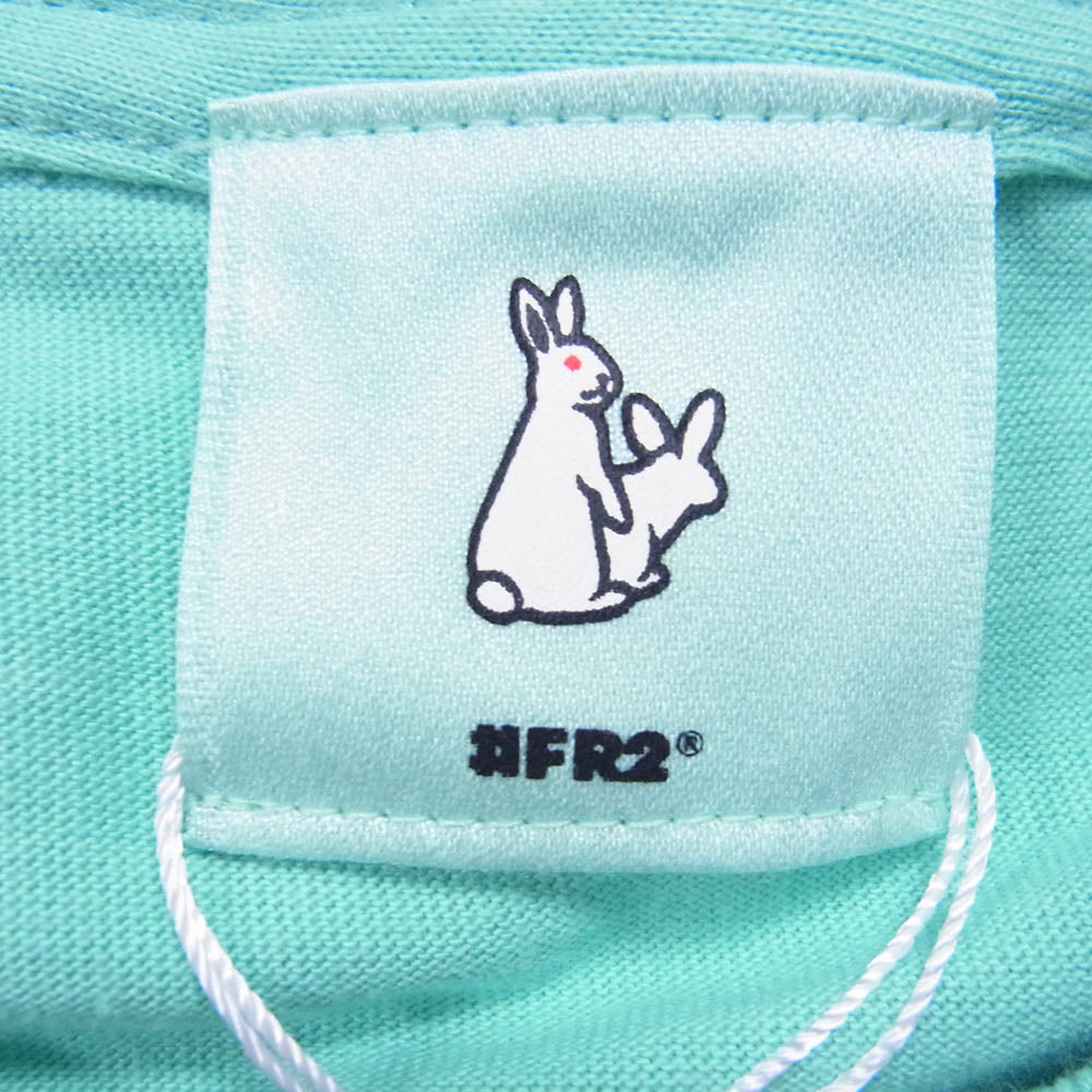 #FR2 エフアールツー FRC3304 Ulterior Motive 半袖 Tシャツ カットソー ライトブルー系 L【極上美品】【中古】