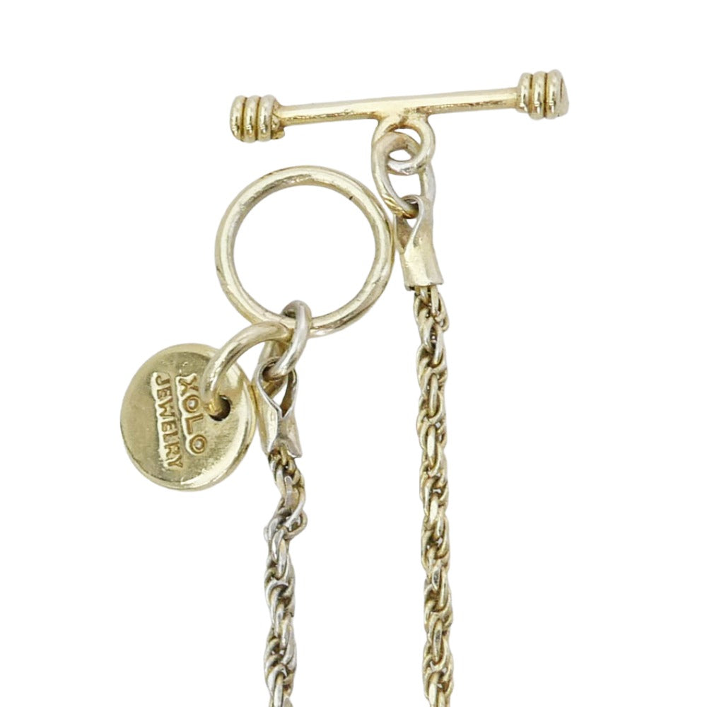 ショロ ジュエリー シルバー925 ネックレス ゴールド系【中古】