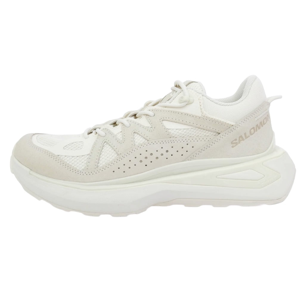 salomon サロモン 474371 Odyssey Elmt Low Sneakers オデッセイ ロー スニーカー ホワイト系 オフホワイト系 27.5cm【極上美品】【中古】
