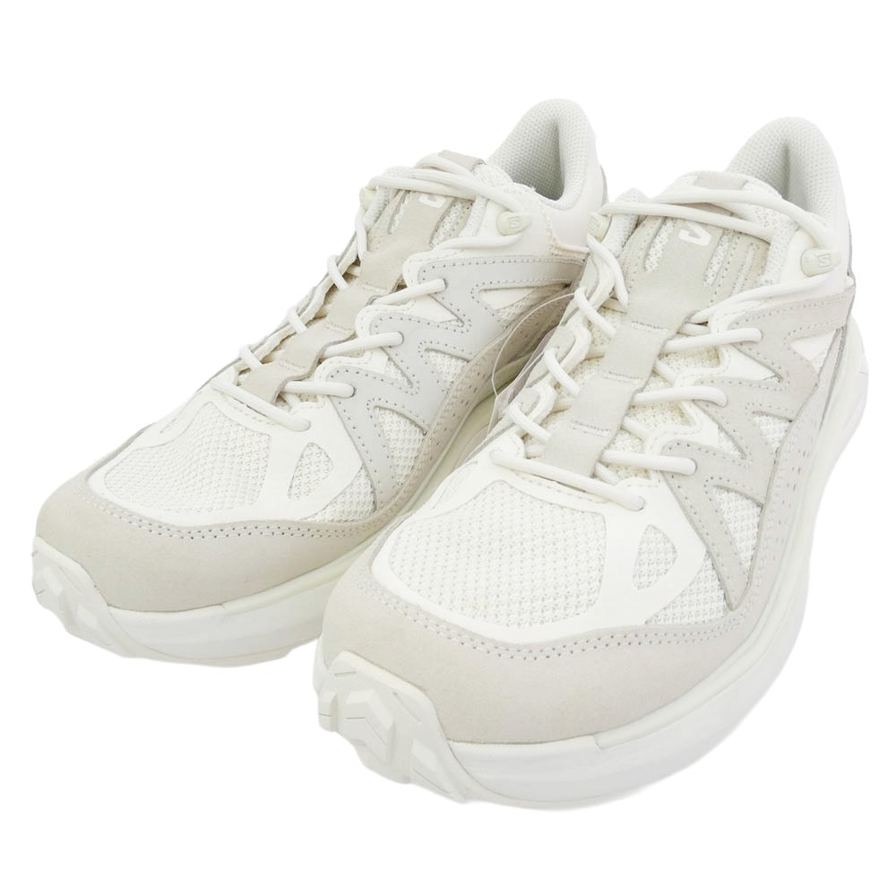 salomon サロモン 474371 Odyssey Elmt Low Sneakers オデッセイ ロー スニーカー ホワイト系 オフホワイト系 27.5cm【極上美品】【中古】