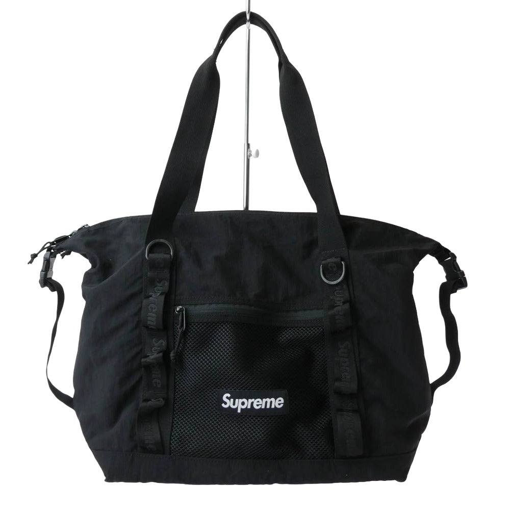 Supreme シュプリーム 20AW Zip Tote Bag ジップ トート バッグ ブラック系【中古】