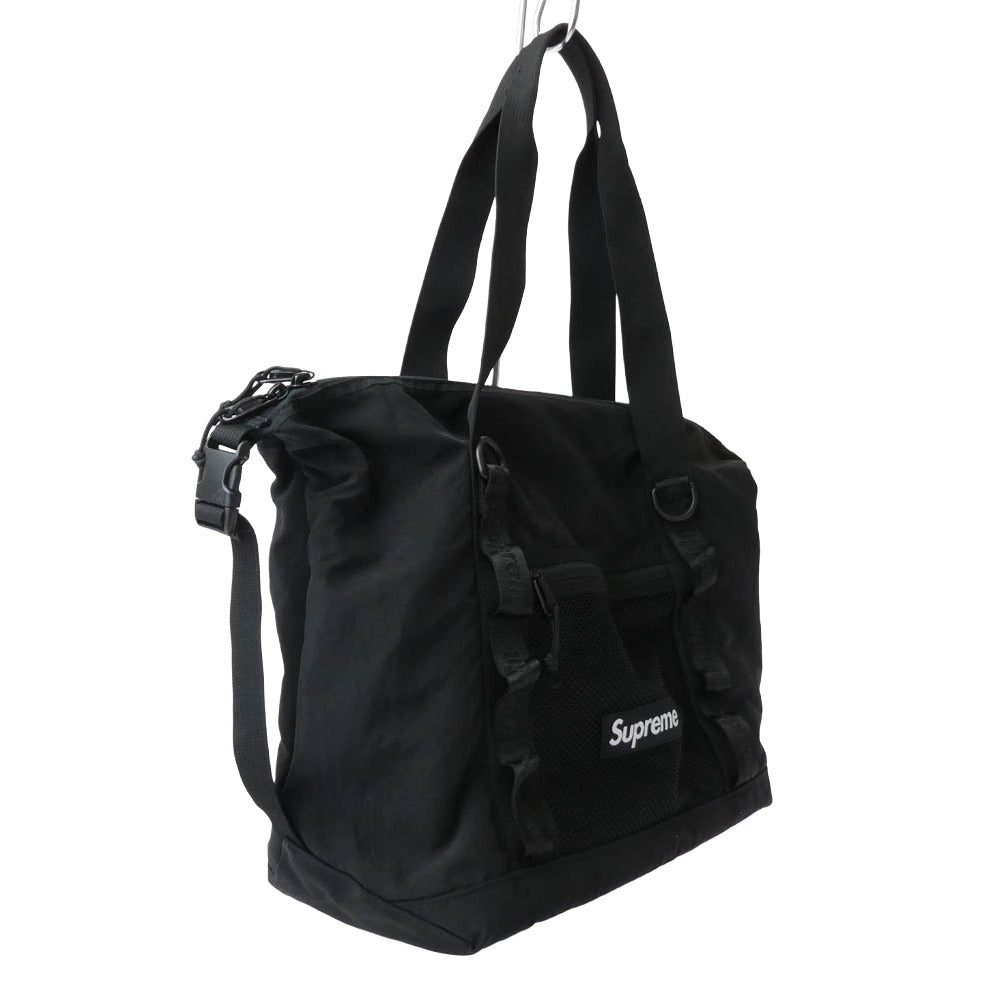 Supreme シュプリーム 20AW Zip Tote Bag ジップ トート バッグ ブラック系【中古】