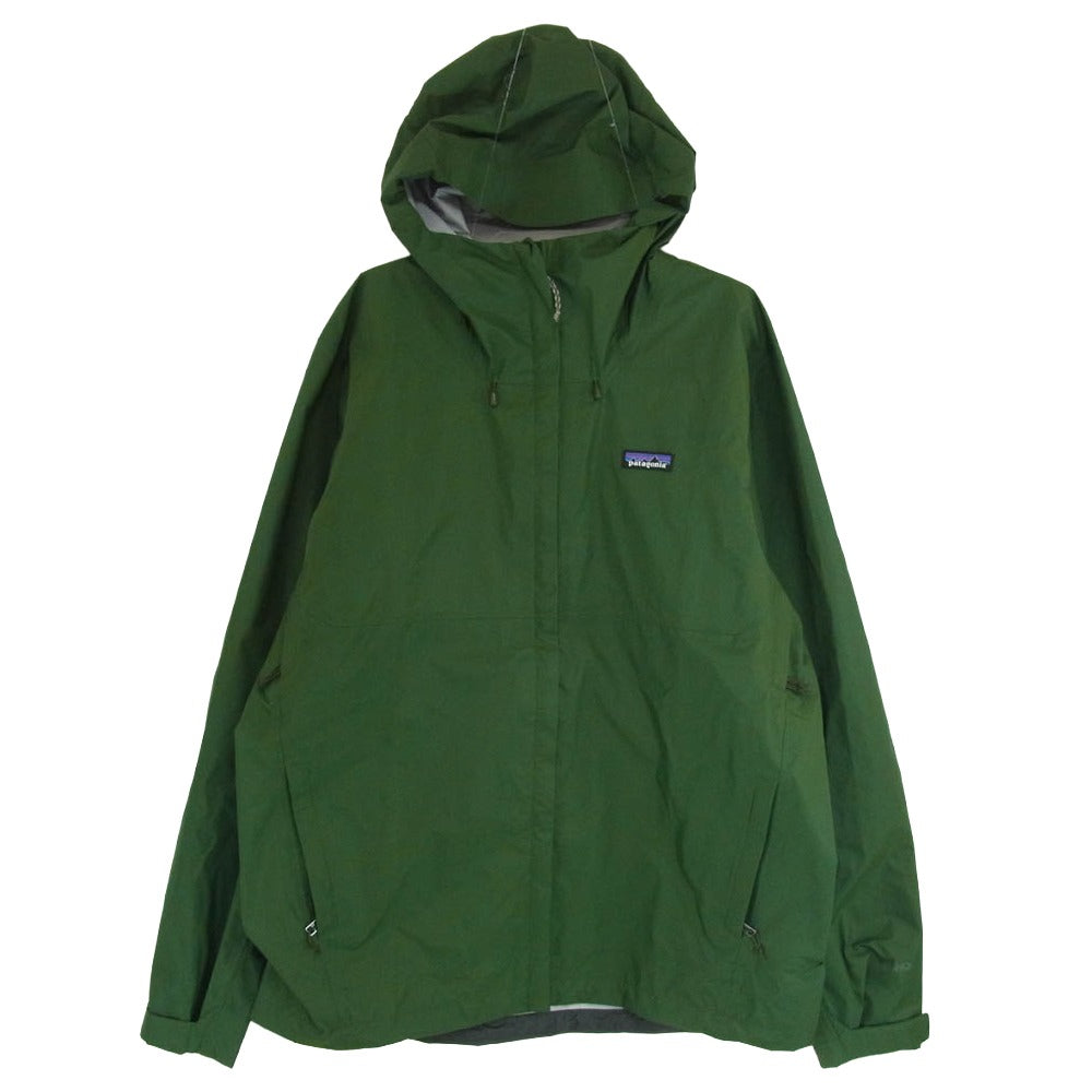 patagonia パタゴニア 24AW 85241 Torrentshell 3L Rain jacket ナイロン マウンテン パーカー カーキ系 L【中古】