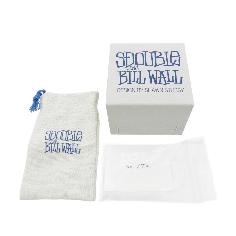 BILL WALL LEATHER ビルウォールレザー S/DOUBLE DESIGN BY SHAWN STUSSY ショーン・ステューシー エスダブル リング シルバー系 17号【中古】
