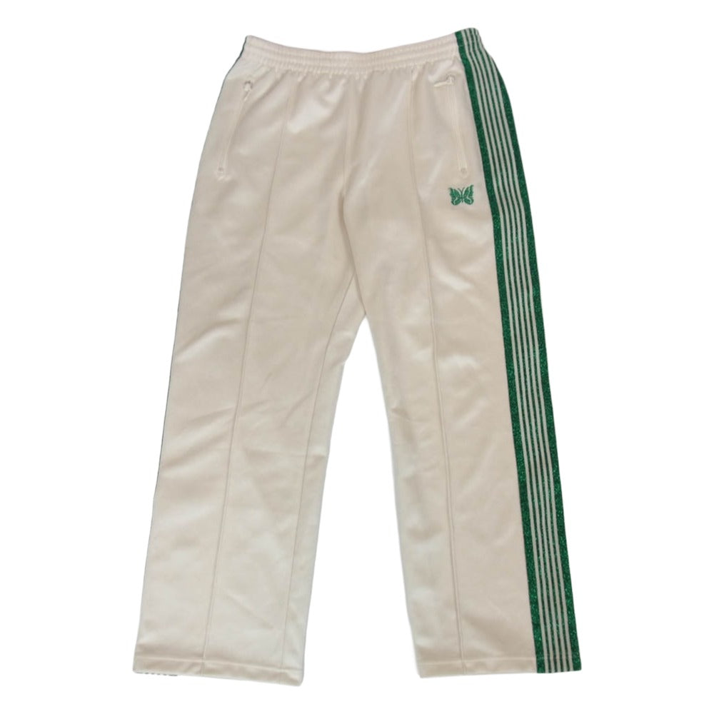 Needles ニードルス OT1692 EXCLUSIVE ITEM TRACK PANT エクスクルーシブ アイテム トラックパンツ ボトムス オフホワイト系 M【中古】