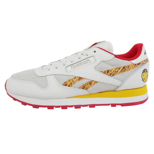 Reebok リーボック HP3242 CLASSIC LEATHER atmos x BABY STAR CHALK ベビースター ローカットスニーカー ホワイト系 26.5cm【極上美品】【中古】