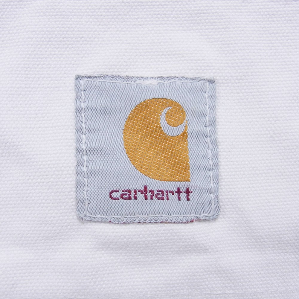 Carhartt カーハート USA製 Vintage ヴィンテージ 90s ダック ペインター ダブルニー ワーク パンツ ホワイト ホワイト系 34X34【中古】