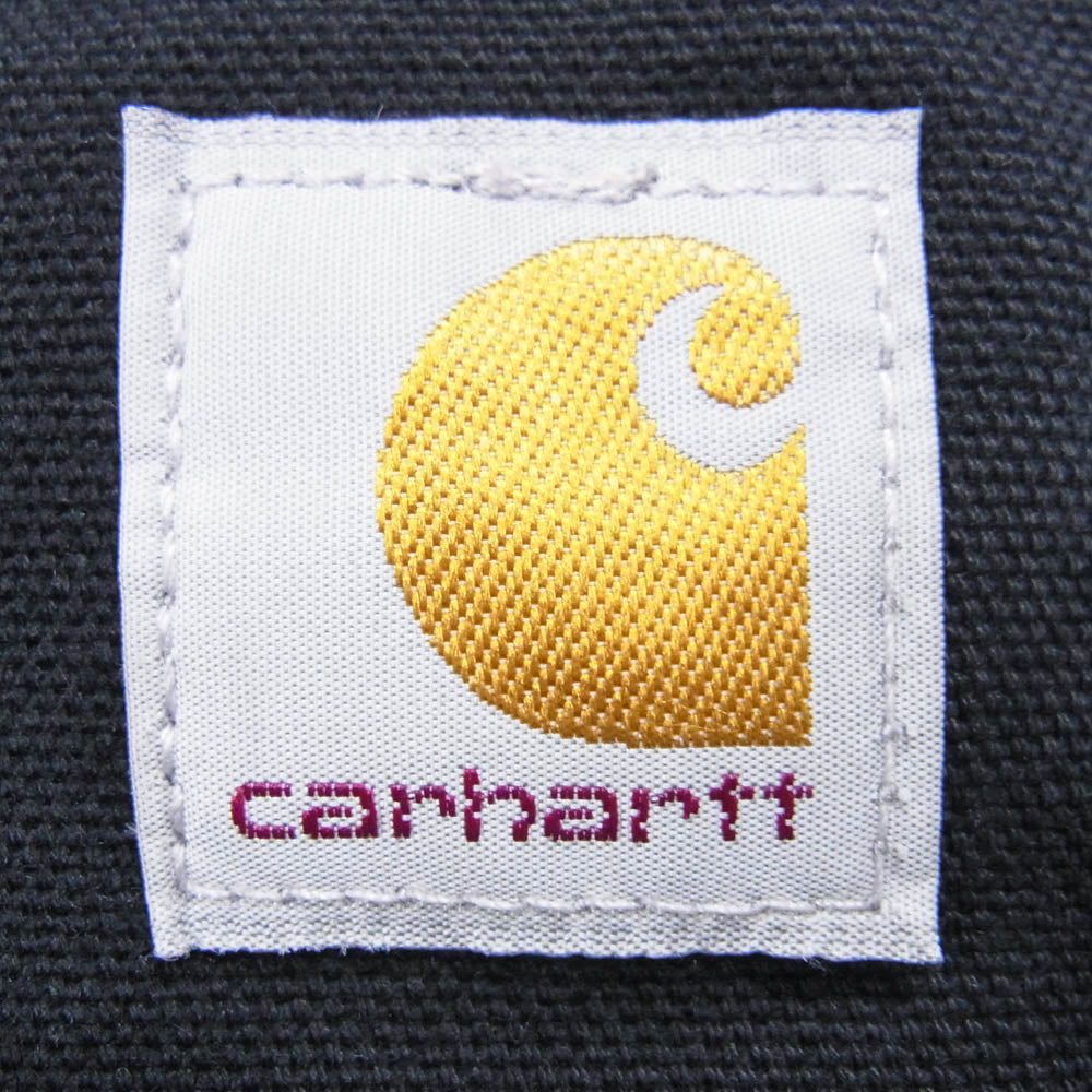 Carhartt カーハート B01-M DUCK DOUBLE Front Loose FIT ダブルフロント ダック ペインターパンツ ブラック系 34X32【中古】
