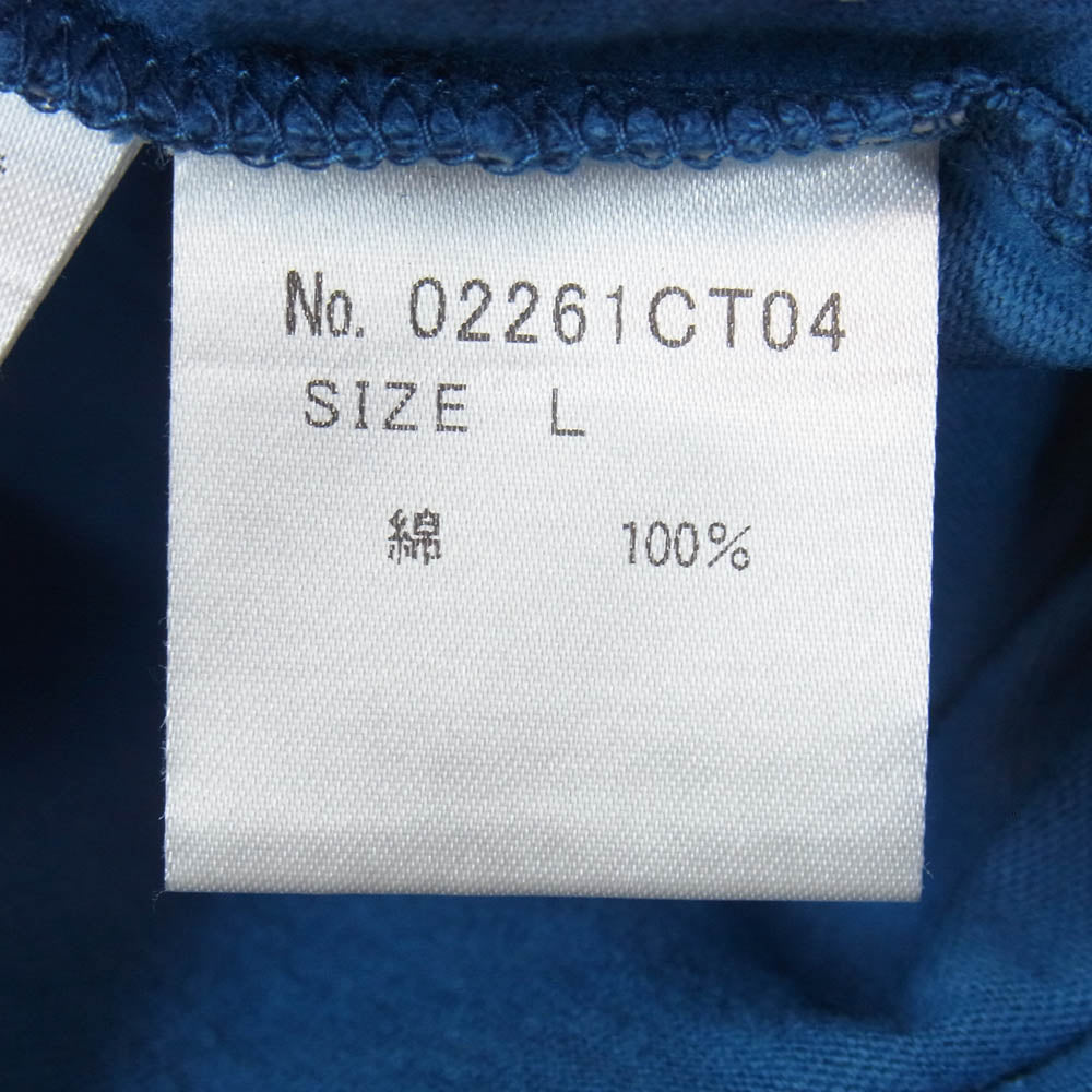 HYSTERIC GLAMOUR ヒステリックグラマー 26SS 02261CT04 BAD ASS MAMA TOUR クルーネック 半袖 Tシャツ ブルー系 L【美品】【中古】