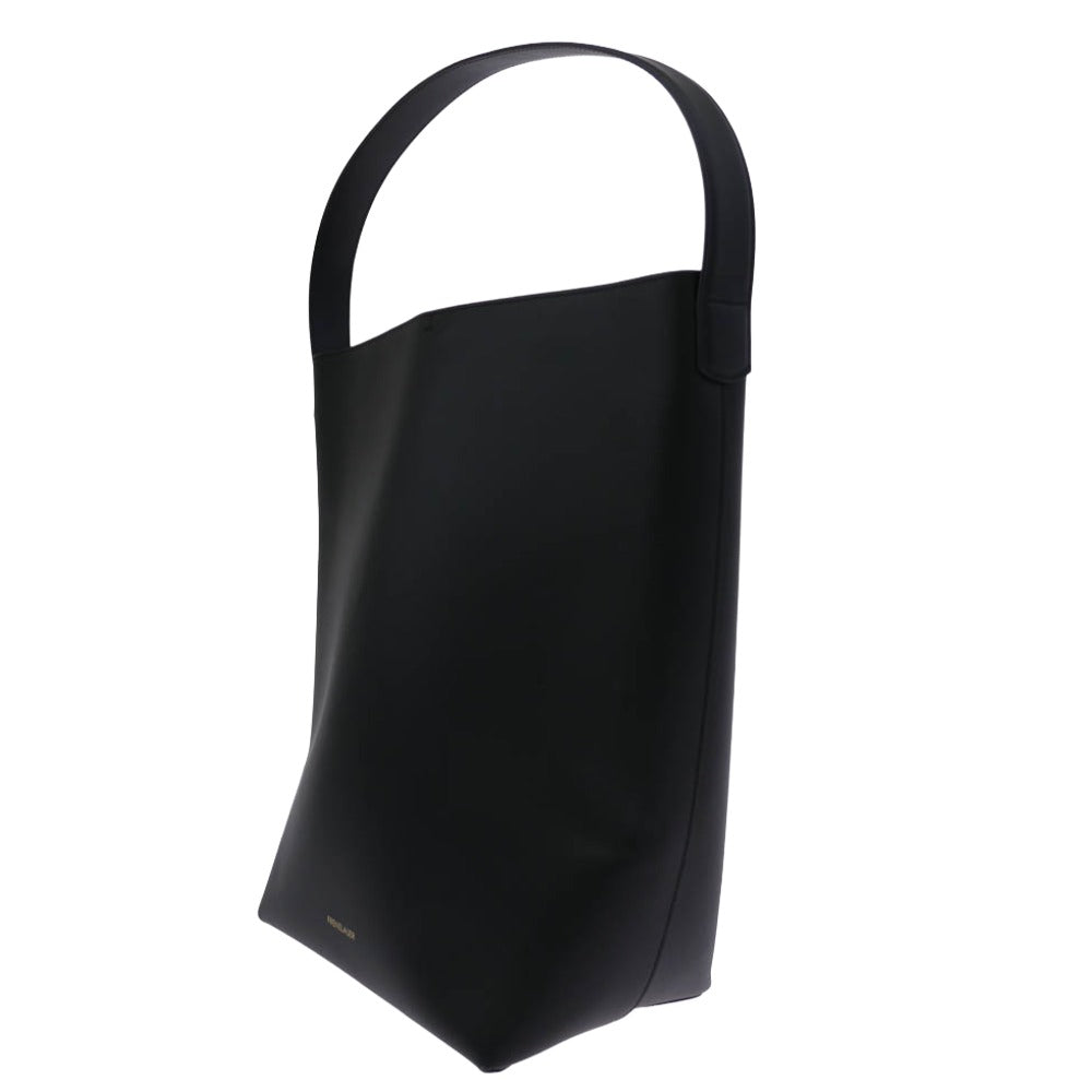 フランツロアー mami soft マミソフト レザー ハンドバッグ ブラック系【中古】