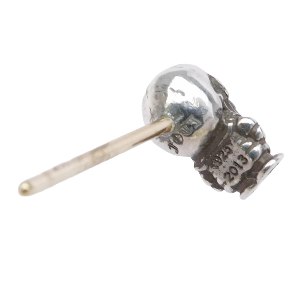 CHROME HEARTS クロムハーツ（原本無） エクセルワールド購入証明書付属 FT STUD DELFINO TINY フォティデルフィーノ スタッド ピアス シルバー系【中古】