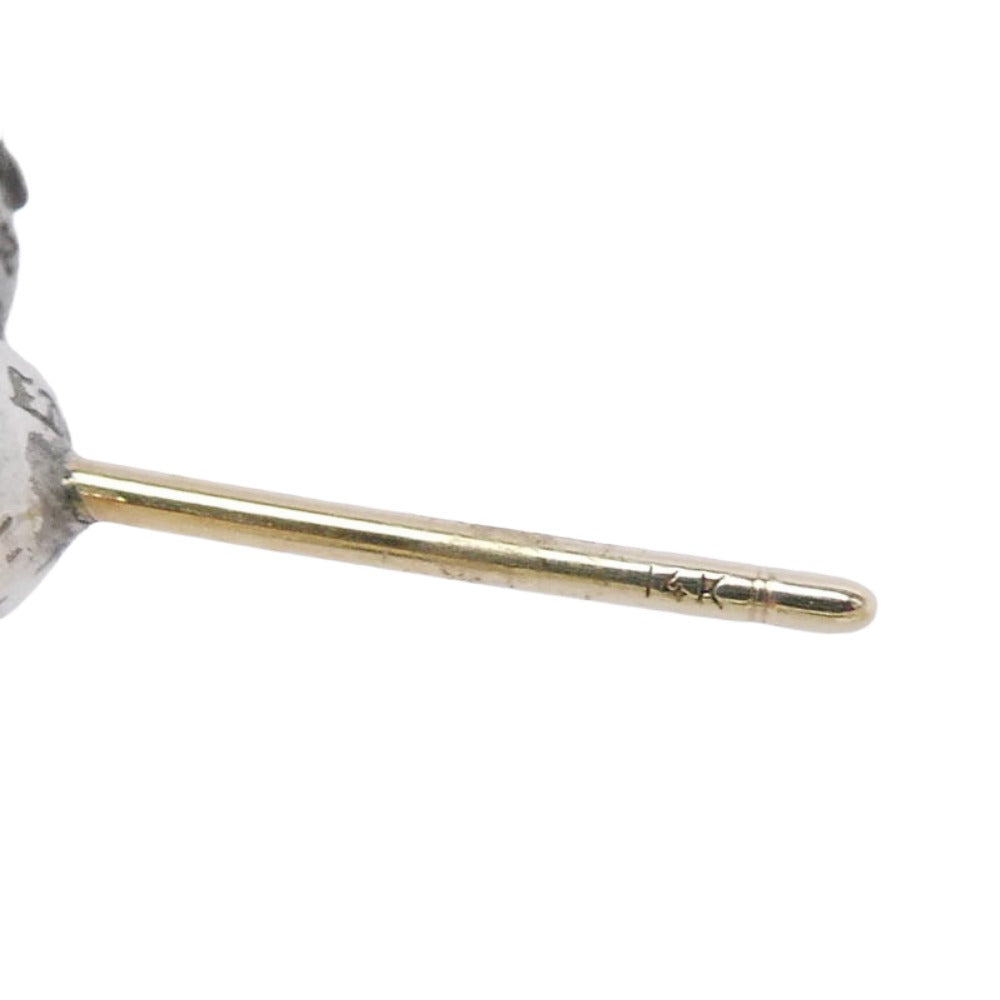 CHROME HEARTS クロムハーツ（原本無） エクセルワールド購入証明書付属 FT STUD DELFINO TINY フォティデルフィーノ スタッド ピアス シルバー系【中古】