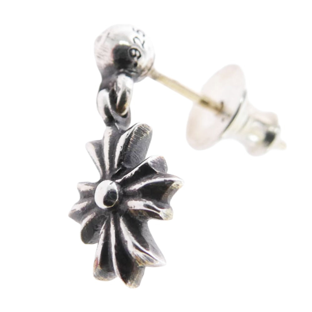 CHROME HEARTS クロムハーツ（原本無） TNY E CH PLS タイニーE CHプラス ドロップピアス シルバー系【中古】