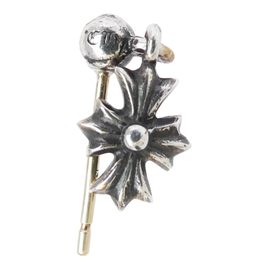 CHROME HEARTS クロムハーツ（原本無） TNY E CH PLS タイニーE CHプラス ドロップピアス シルバー系【中古】