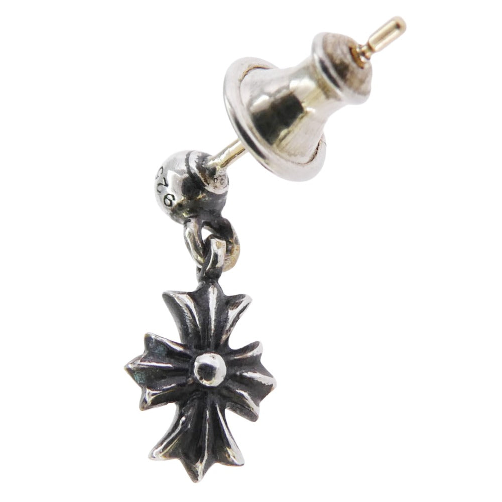 CHROME HEARTS クロムハーツ（原本無） TNY E CH PLS タイニーE CHプラス ドロップピアス シルバー系【中古】