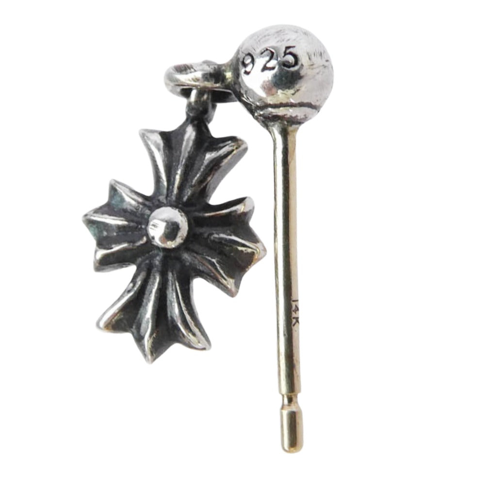 CHROME HEARTS クロムハーツ（原本無） TNY E CH PLS タイニーE CHプラス ドロップピアス シルバー系【中古】