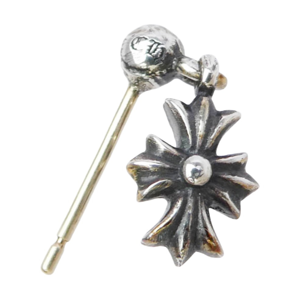 CHROME HEARTS クロムハーツ（原本無） TNY E CH PLS タイニーE CHプラス ドロップピアス シルバー系【中古】