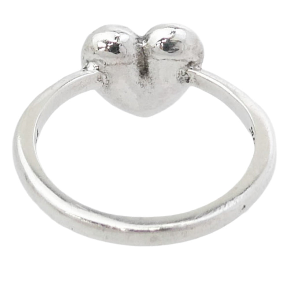 CHROME HEARTS クロムハーツ（原本無） BUBBLGM HEART バブルガムハート リング シルバー系 4号【中古】