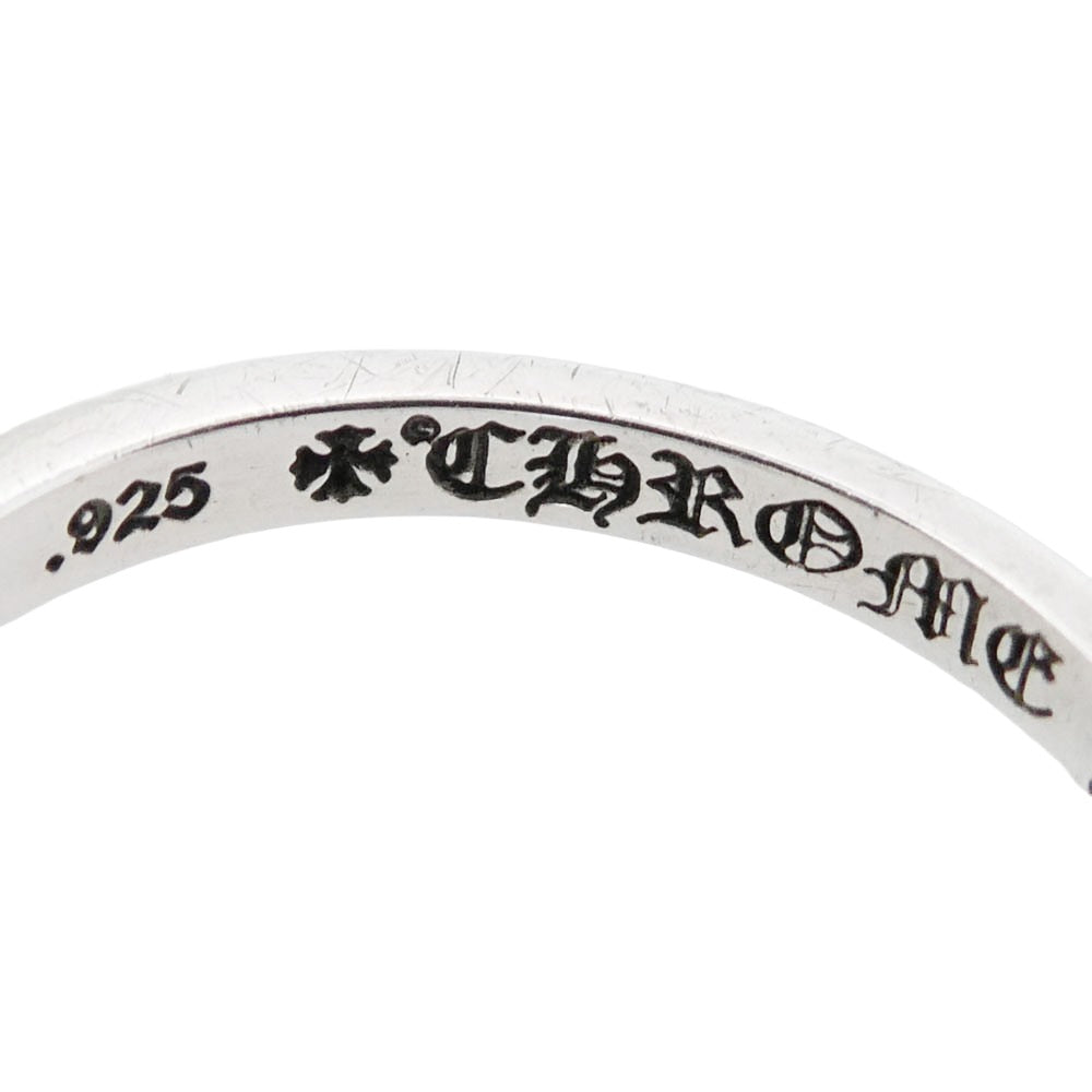 CHROME HEARTS クロムハーツ（原本無） BUBBLGM HEART バブルガムハート リング シルバー系 4号【中古】