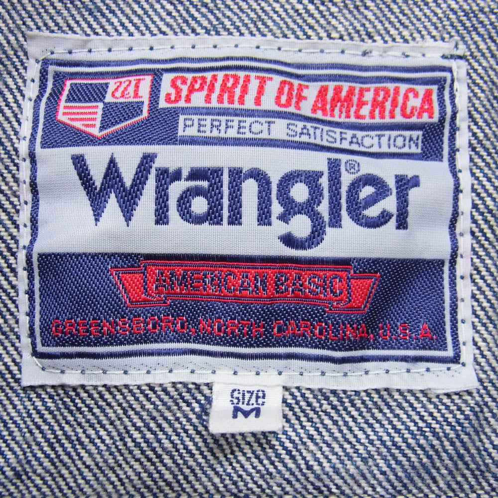Wrangler ラングラー M4900-29 90s デニム ジャケット インディゴブルー系 M【中古】