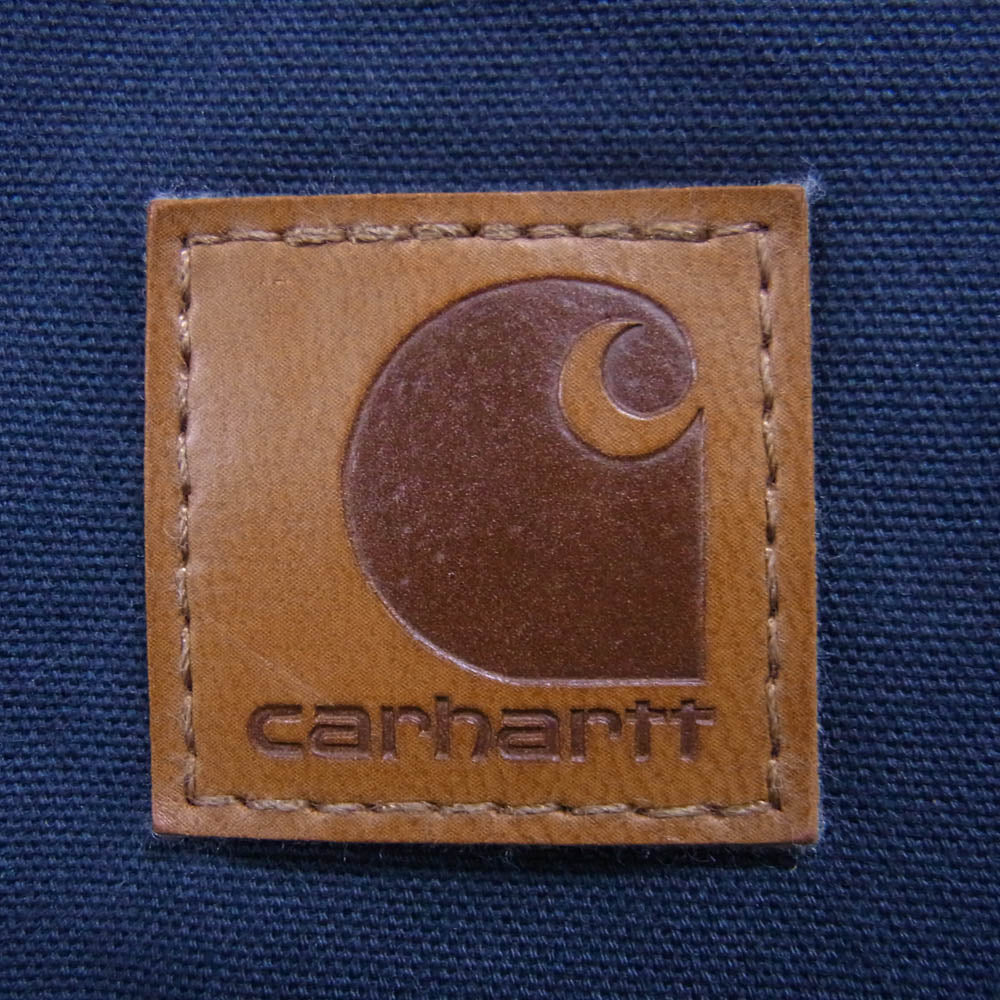 Carhartt カーハート カーペンター ワークパンツ ネイビー系 30X30【中古】