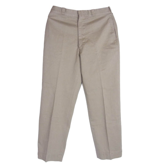 米軍 ユーエスアーミー U.S.ARMY 60s Chino Trousers 8.2oz Khaki Shade1 ベージュ系 32X31【中古】