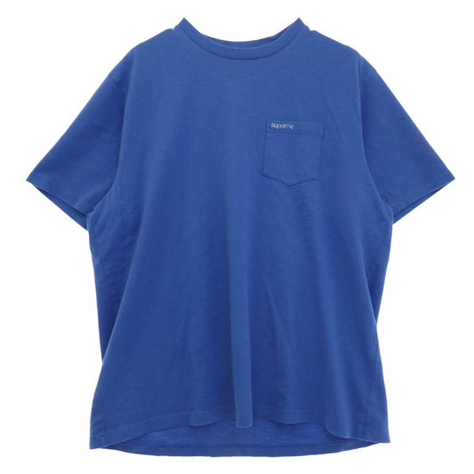 Supreme シュプリーム 25SS S/S Pocket Tee ポケット 半袖 Tシャツ ブルー系 XXL【中古】