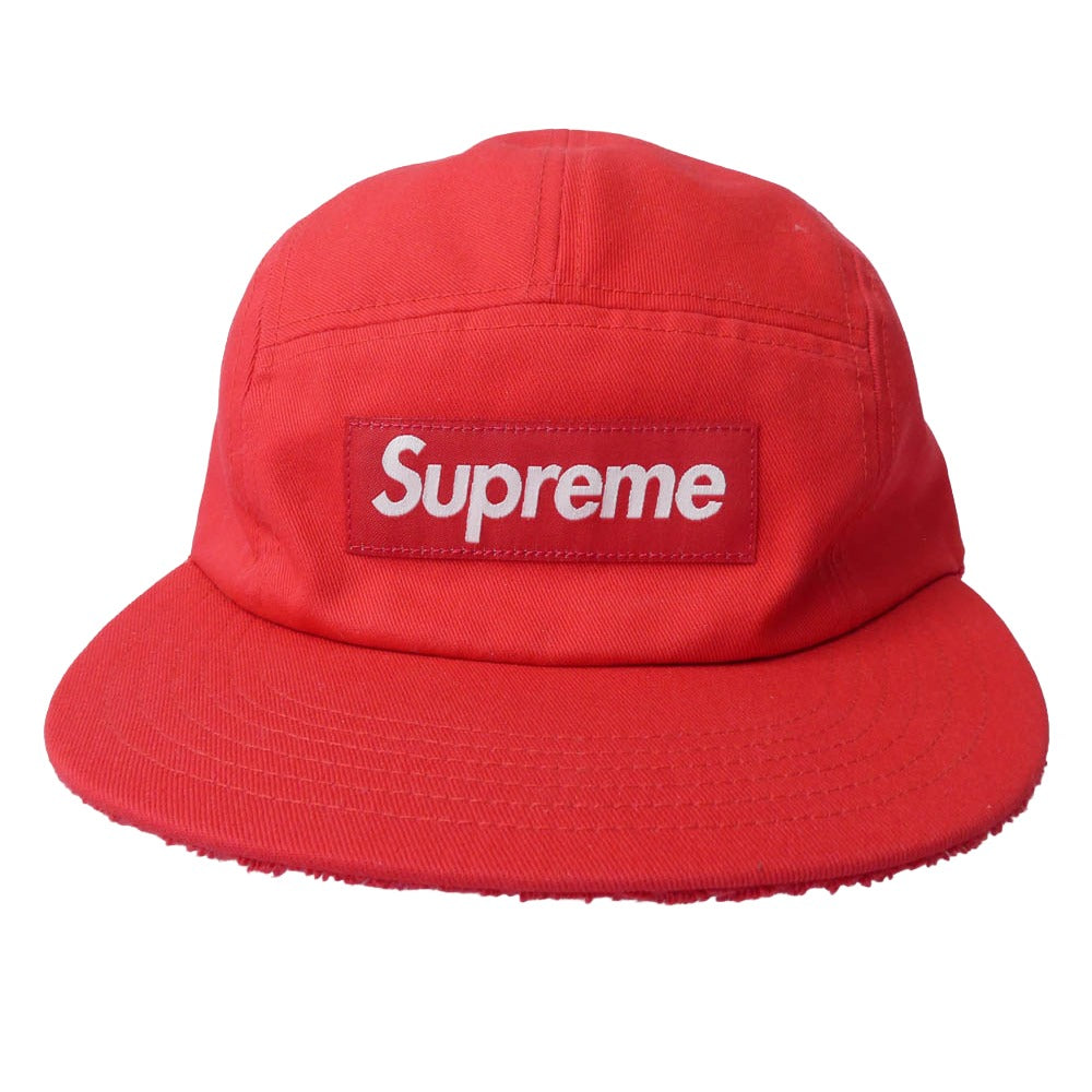 Supreme シュプリーム 25SS Reversible Terry Camp Cap リバーシブル テリー キャンプ キャップ 帽子 レッド系 58【美品】【中古】