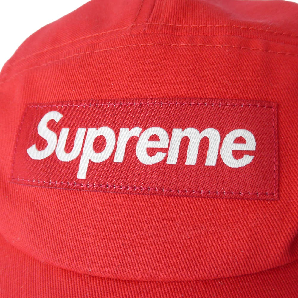 Supreme シュプリーム 25SS Reversible Terry Camp Cap リバーシブル テリー キャンプ キャップ 帽子 レッド系 58【美品】【中古】