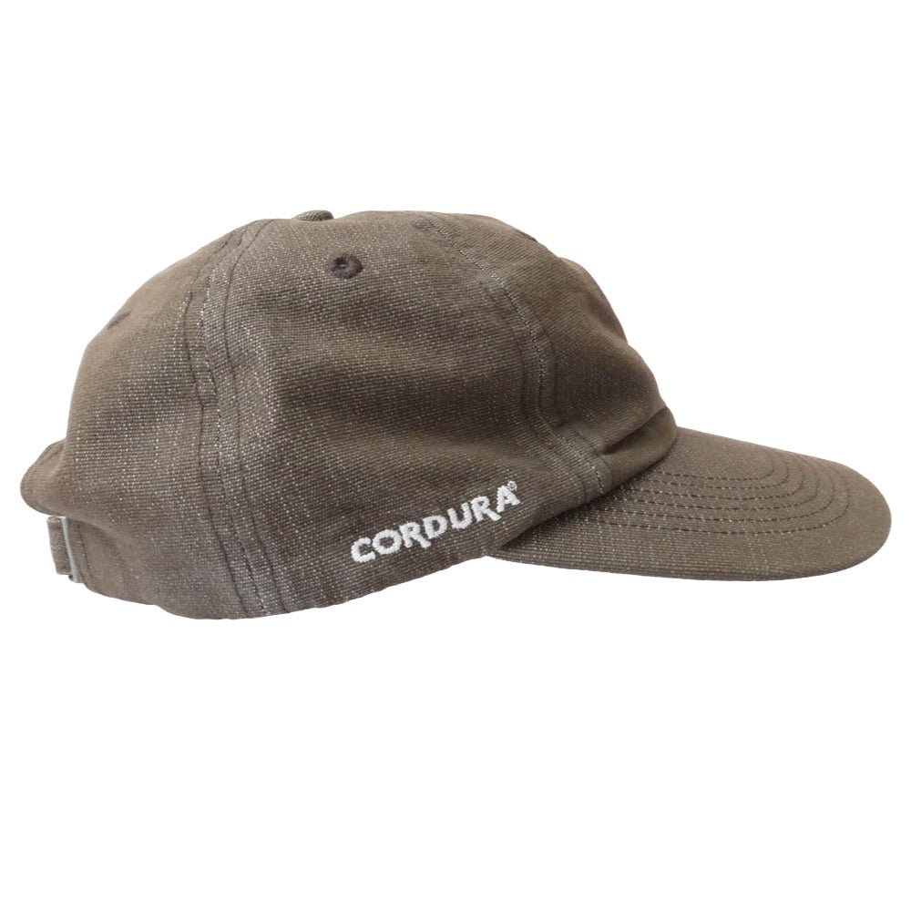 Supreme シュプリーム 25SS Cordura Denim S Logo 6-Panel コーデュラ デニム S ロゴ 6パネル キャップ 帽子 ブラウン系 58【中古】