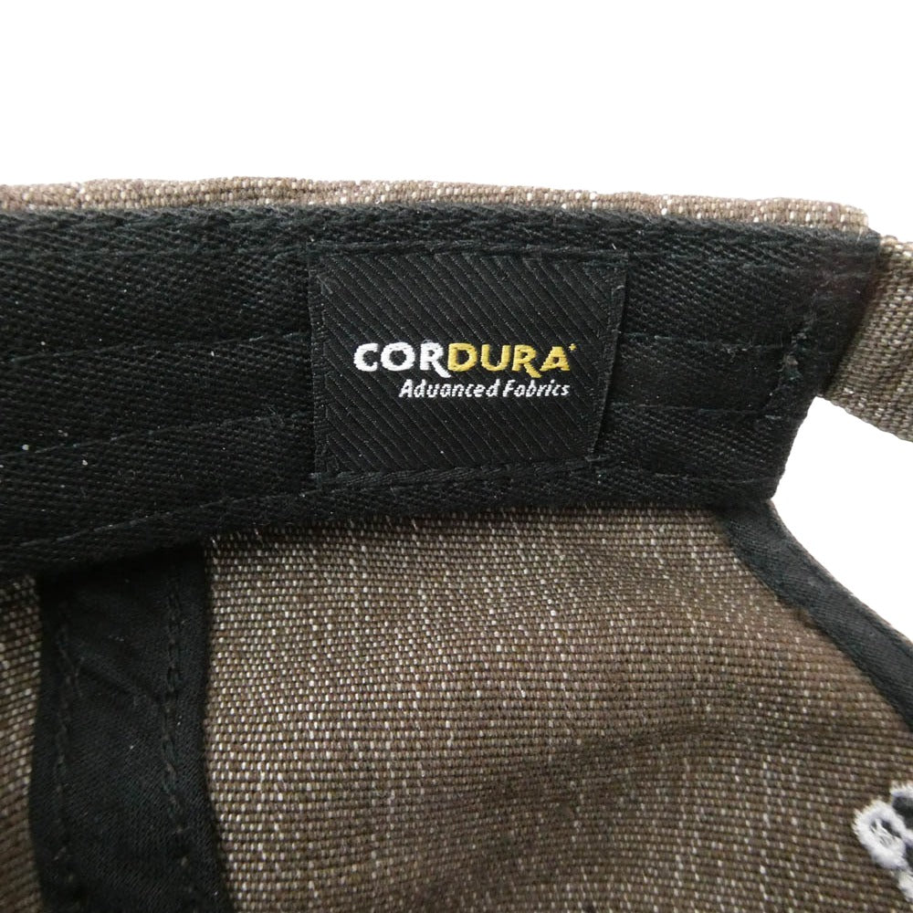 Supreme シュプリーム 25SS Cordura Denim S Logo 6-Panel コーデュラ デニム S ロゴ 6パネル キャップ 帽子 ブラウン系 58【中古】
