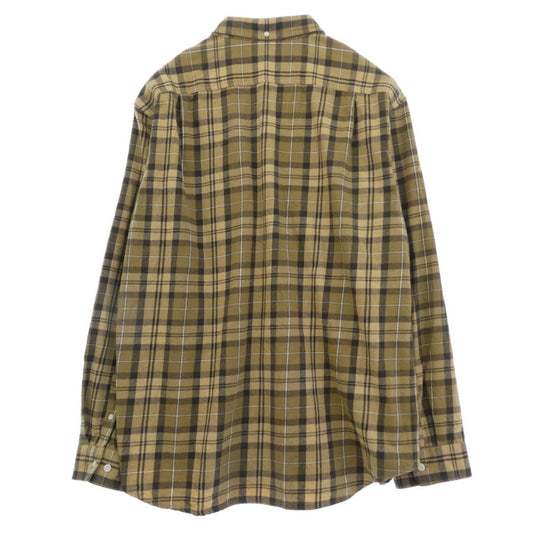 Supreme シュプリーム 24AW Plaid Flannel Shirt プレイド 長袖 フランネル シャツ ブラウン系 マルチカラー系 XL【中古】