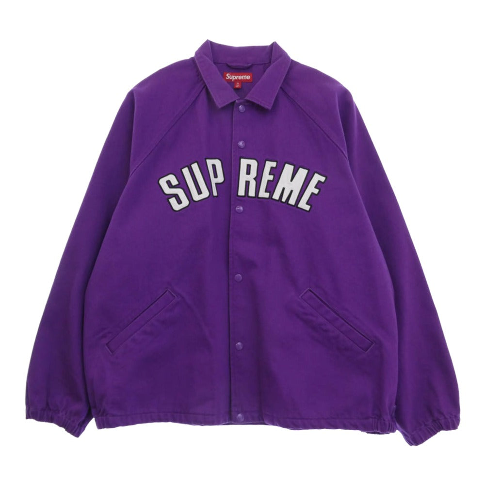 シュプリーム  24SS  Coaches Jacket アーチロゴコーチブルゾン メンズ M Supreme シュプリーム 24SS ARC Denim Coaches Jacket アーチロゴ