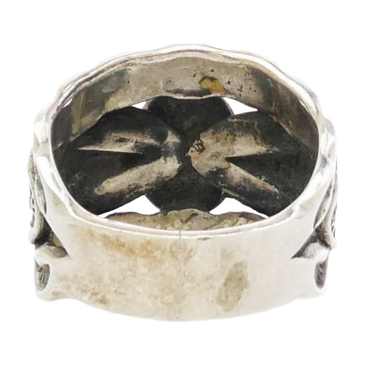 BIGHAND ビッグハンド ターコイズ スタンプワーク リング　 シルバー系 マルチカラー系【中古】