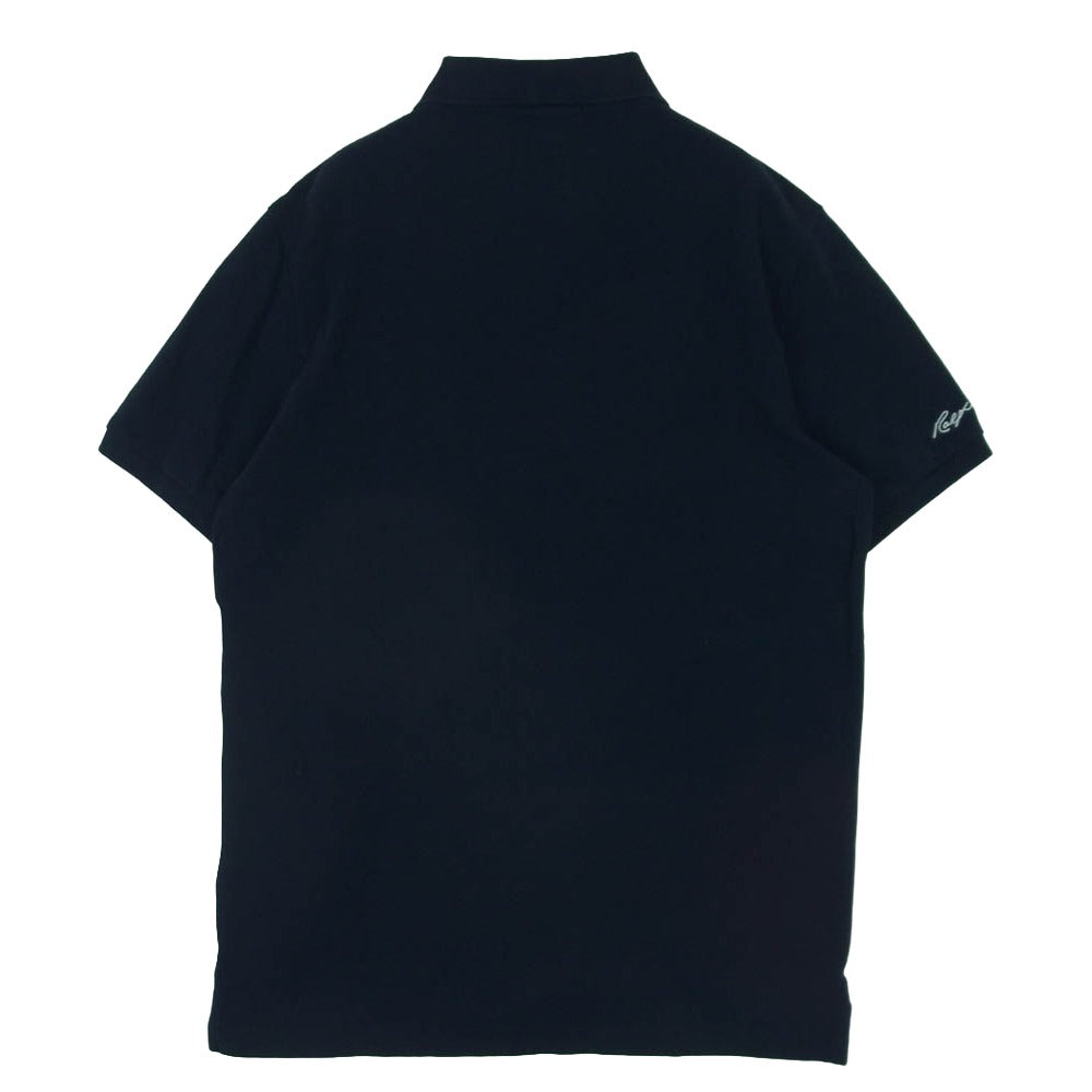 POLO RALPH LAUREN ポロ・ラルフローレン ニューヨークヤンキース NYロゴ 半袖 ポロシャツ ダークネイビー系 S【中古】
