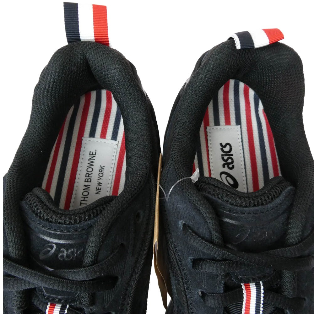 THOM BROWNE トムブラウン 【フェイクバスターズ鑑定済】×asics アシックス 12038110-001 ゲルカヤノ14 サイズ7 ブラック系 25cm【新古品】【未使用】【中古】