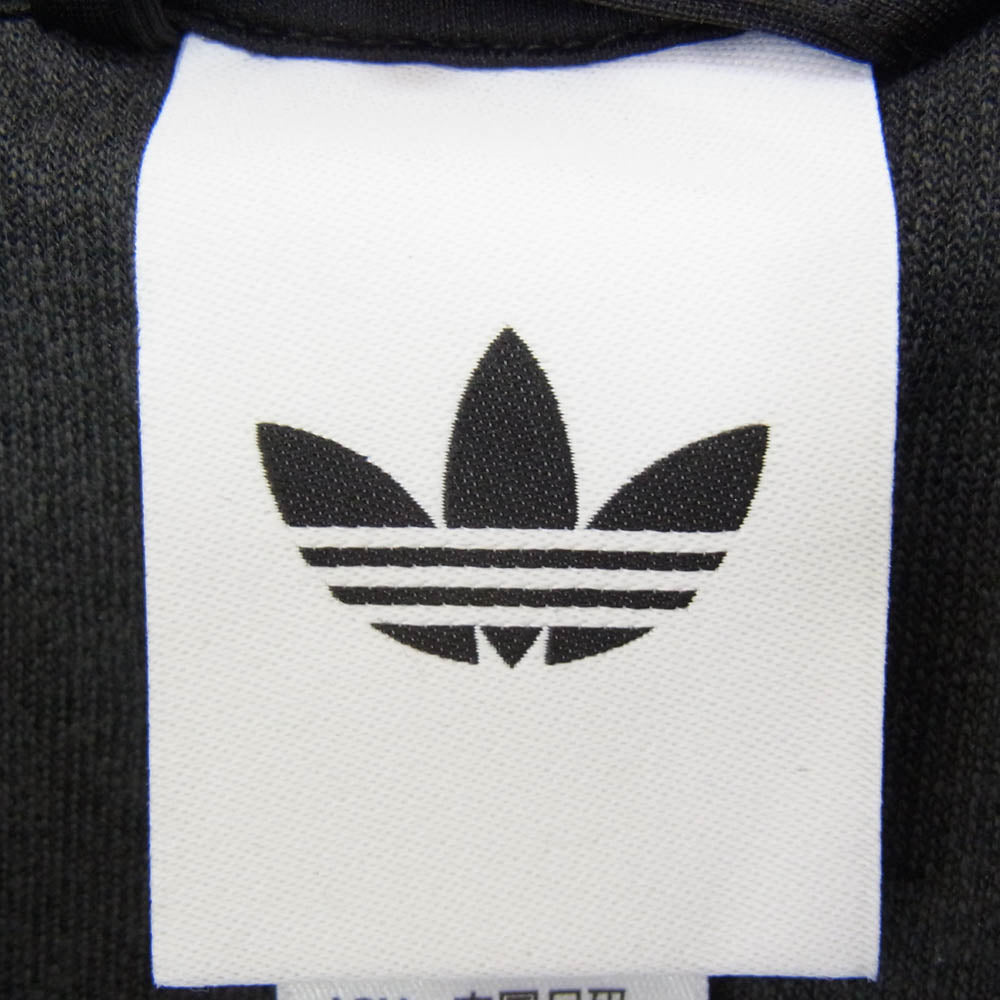 adidas アディダス JX1559 SST アディカラー ベロア トラックトップ ジャージ ブルゾン ジャケット ブラック系 4XL【中古】