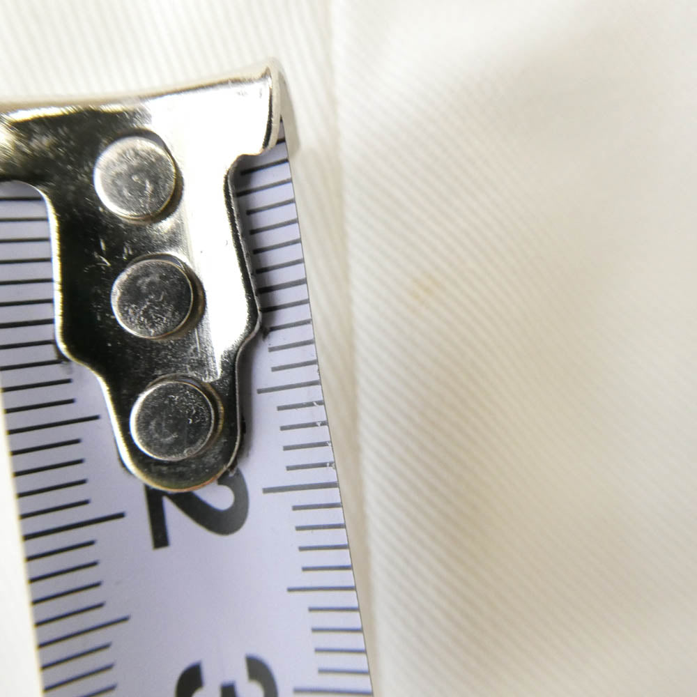 Drawer ドゥロワー 6514-236-1129 サイドボタン タック ワイド パンツ ホワイト系 40【中古】