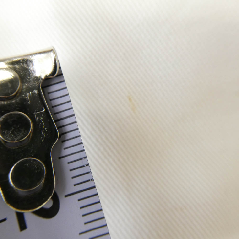 Drawer ドゥロワー 6514-236-1129 サイドボタン タック ワイド パンツ ホワイト系 40【中古】