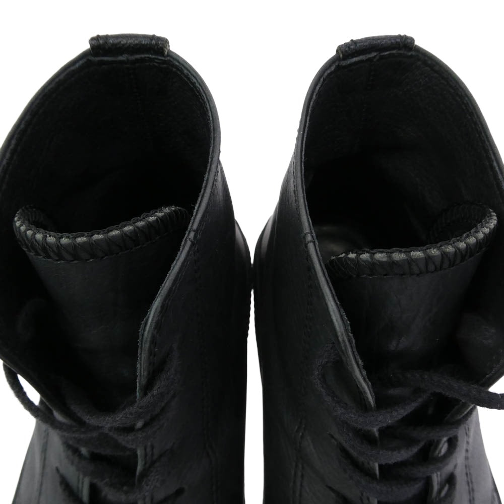 Hender Scheme エンダースキーマ mip-19 manual industrial products マニュアルインダストリアルプロダクツ レザー ハイカット スニーカー ブラック系 サイズ表記なし【中古】