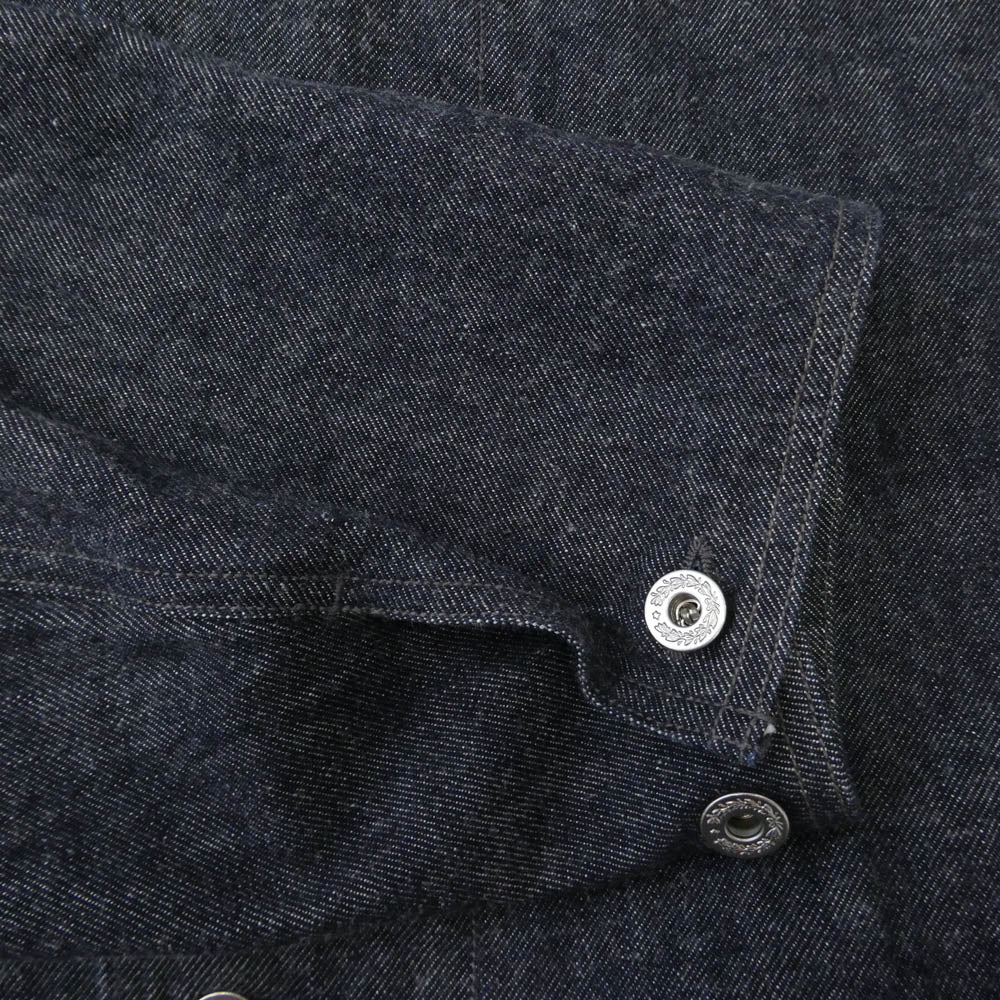 ナイスネス 26SS NN-1801B17 LEEROY RAW DENIM COVERALL リーロイ デニム カバーオール ジャケット インディゴブルー系【極上美品】【中古】