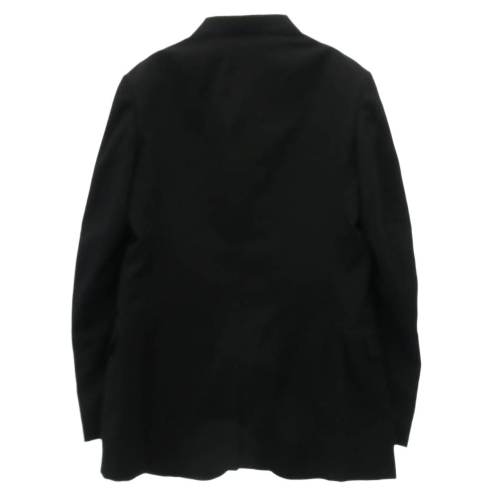 Yohji Yamamoto POUR HOMME ヨウジヤマモトプールオム 23AW HJ-J27-100 100番ウールギャバジン 左二重ラペル 3ボタン テーラード ジャケット ブラック系 2【中古】