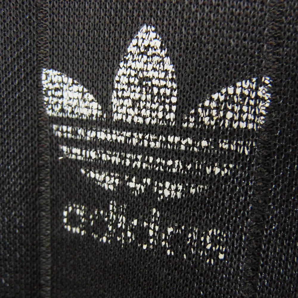 adidas アディダス 80s サイドライン 3ストライプ Vネック フットボール 長袖 ジャージー プルオーバー ブラック系 M【中古】